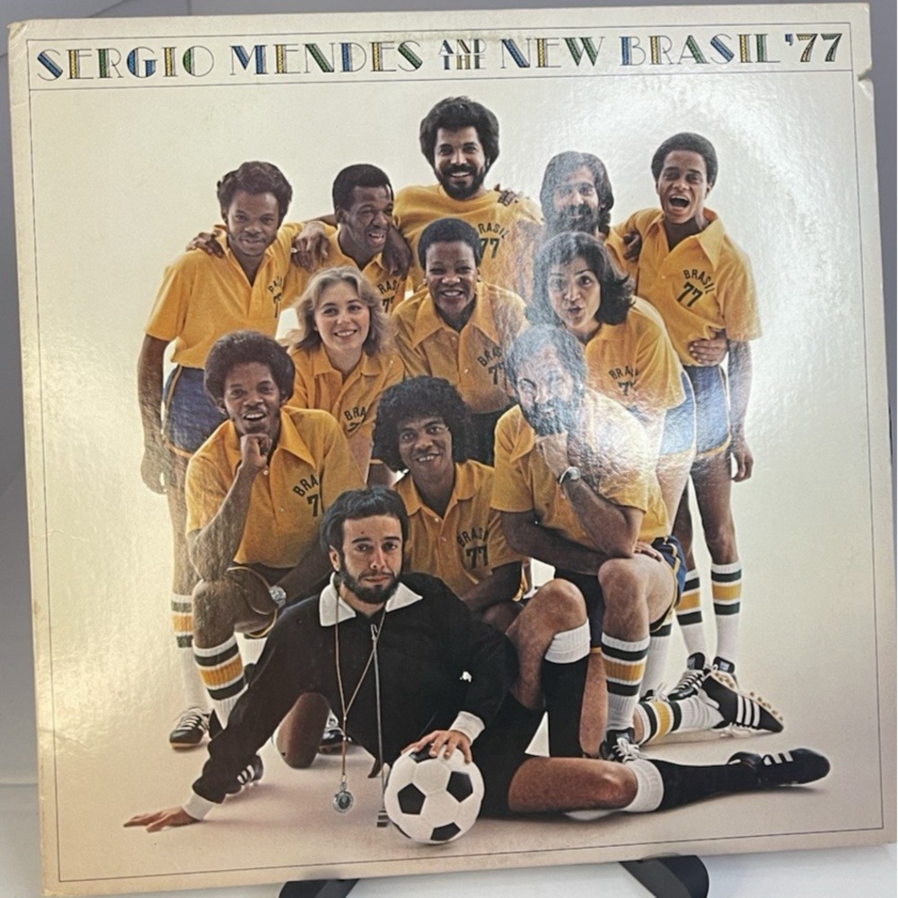 Sergio Mendes New Brasil 77 Vinyl LP Elektra 7E-1102 Latin Jazz Funk Soul 1977
